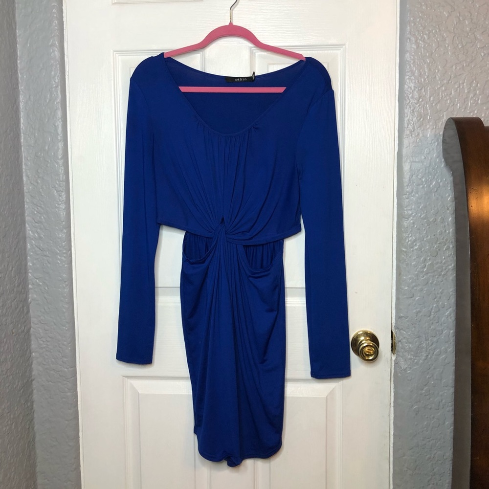 Blue dress